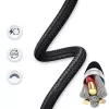 USB-C-Kabel Tellur TLL155791, 1 m, 3A, Schwarz