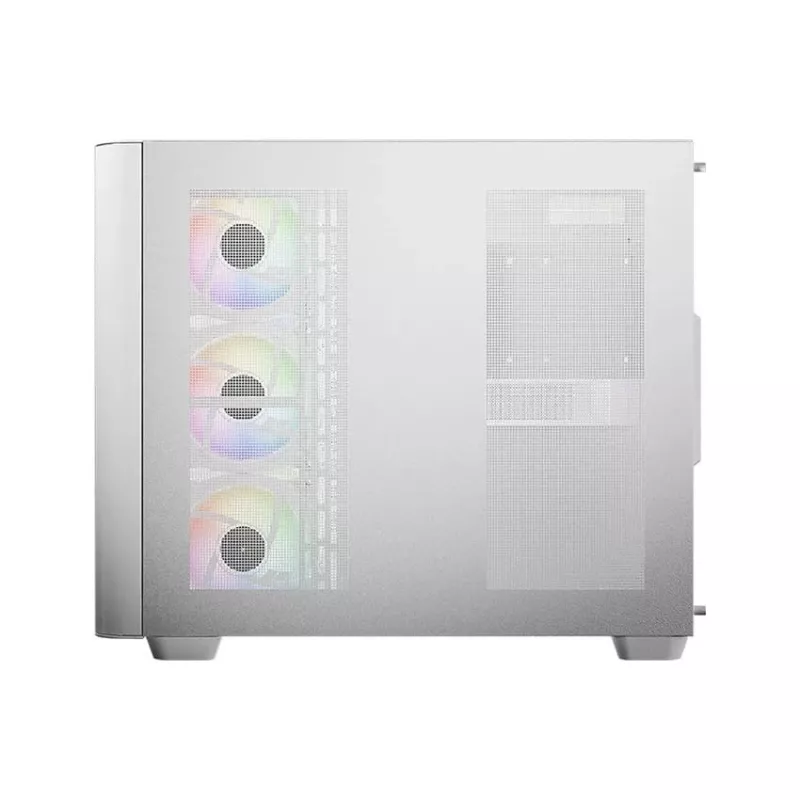 LC-Power Gaming 8001W Pro-Storm Light Midi-Tower ATX Gehäuse, weiß (LC-8001W-ON)