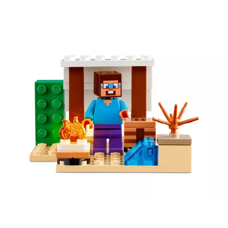 Lego Minecraft 21251 Steves Wüstenexpedition Spielzeug-Biom-Bauset