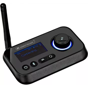 Bluetooth-Transceiver Omnitronic BDT-5.2PRO Aptx HD — kabelloser Sender und Empfänger für Audio