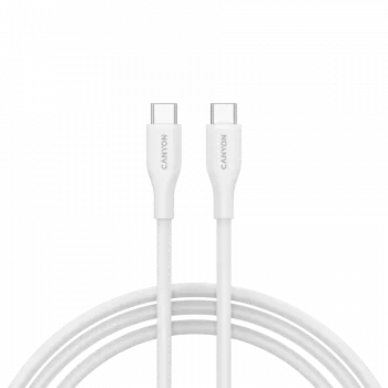 CANYON Kabel CC60SC10 C-C 60W 1m Silikon Weiß