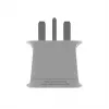 Gembird A-AC-UKMINTF World-to-UK-Netzadapterstecker, 10 A