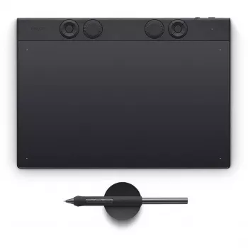 Wacom Intuos Pro Pen Tablet Medium Stifttablett, Bluetooth, USB, inkl. Wacom Pro Pen 3
