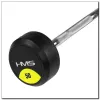 HMS GSL50 Feste Langhantel / gummierte gebrochene Stange 50 kg