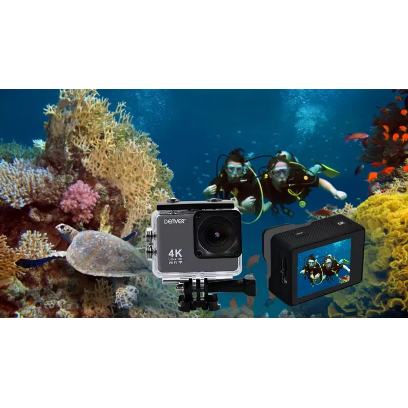 Action-Sportkamera Denver ACK-8064 8 MP 4K Ultra HD Wi-Fi