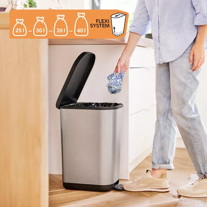 ROTHO Ribo Graphite - Treteimer – 35 l