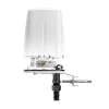 QuWireless QuSpot A140S-A Rundstrahl-LTE-Antenne für Teltonika TRB140, PoE/LAN, 4 dBi, IP67, Weiß
