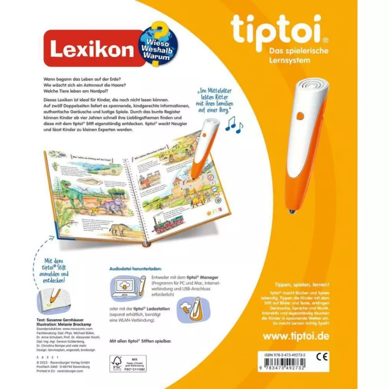 tiptoi Warum? Wie? Was? Lexikon, Lernbuch