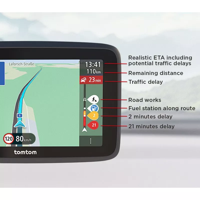 TomTom GO Classic Navigator 15,2 cm 6 Zoll Touchscreen Schwarz