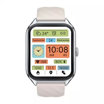 Zeblaze GTS 4 Smartwatch, Silber (GTS 4 Silber)