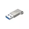 Unitek A1034NI Adapter USB-A Stecker auf USB-C Buchse, USB 3.1 Gen1, silber