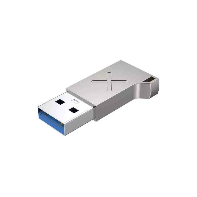 Unitek A1034NI Adapter USB-A Stecker auf USB-C Buchse, USB 3.1 Gen1, silber
