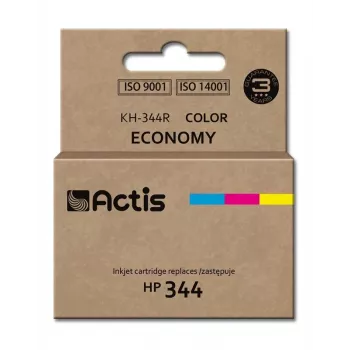 Kompatible ACTIS-Patrone KH-344R für HP-Drucker — Cyan/Magenta/Gelb, farbstoffbasierte Tinte, 18 ml, Standard-Reichweite, Einzelpackung