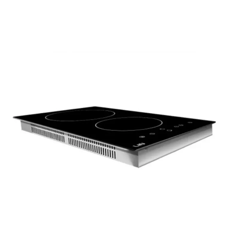 Keramikkochfeld LIN LC-G3048, Einbau, 4 Kochzonen, 3000 W, Touch-Steuerung, Glasfläche, Kindersicherung