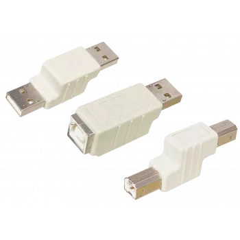 Kabel-Gender-Changer ShiverPeaks BS77046 USB A auf USB B Schwarz