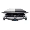 Steba RC 4 Plus Deluxe Chrome Raclette-Grill, Edelstahl/Schwarz