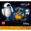 LEGO Disney Pixar 43279 WALL-E und EVE Bauset, 811 Teile, ab 18 Jahren