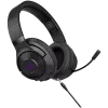 Lorgar Noah 702 (LRG-GHS702) kabelloses Gaming-Headset, Bluetooth 5.3, USB-Empfänger, 3,5 mm AUX, 40-mm-Treiber, 1000 mAh, RGB, Schwarz