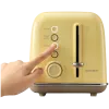 BUYDEEM 2-Scheiben-Toaster, Modell DT620E, Farbe Mellow Yellow, EU