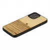 Handyhülle man and wood für iPhone 12 Pro Max Terra Schwarz — schützende Rückabdeckung