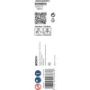 Bosch 2608597628 PRO Wood Holzschlangenbohrer, 14 mm, Gesamtlänge 235 mm, Arbeitslänge 170 mm, Sechskantschaft