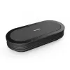 Philips PSE0501 Smart Meeting kabelloses Konferenzmikrofon mit Meeting-Assistent Sembly, USB-C, Schwarz/Grau