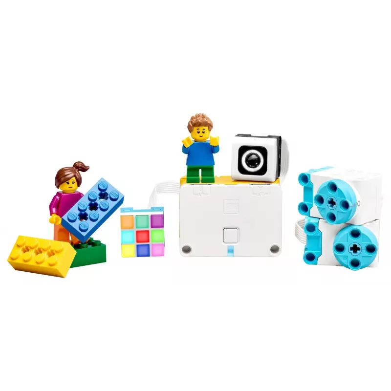 LEGO Education SPIKE Essential Set A+ 45345 – Lernrobotik- und Programmierbausatz, 449 Elemente, ab 6 Jahren