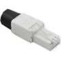 ROLINE field-konfektionierbarer RJ-45 Stecker Cat.6A (Class EA), UTP, Weiß (21.17.0324)