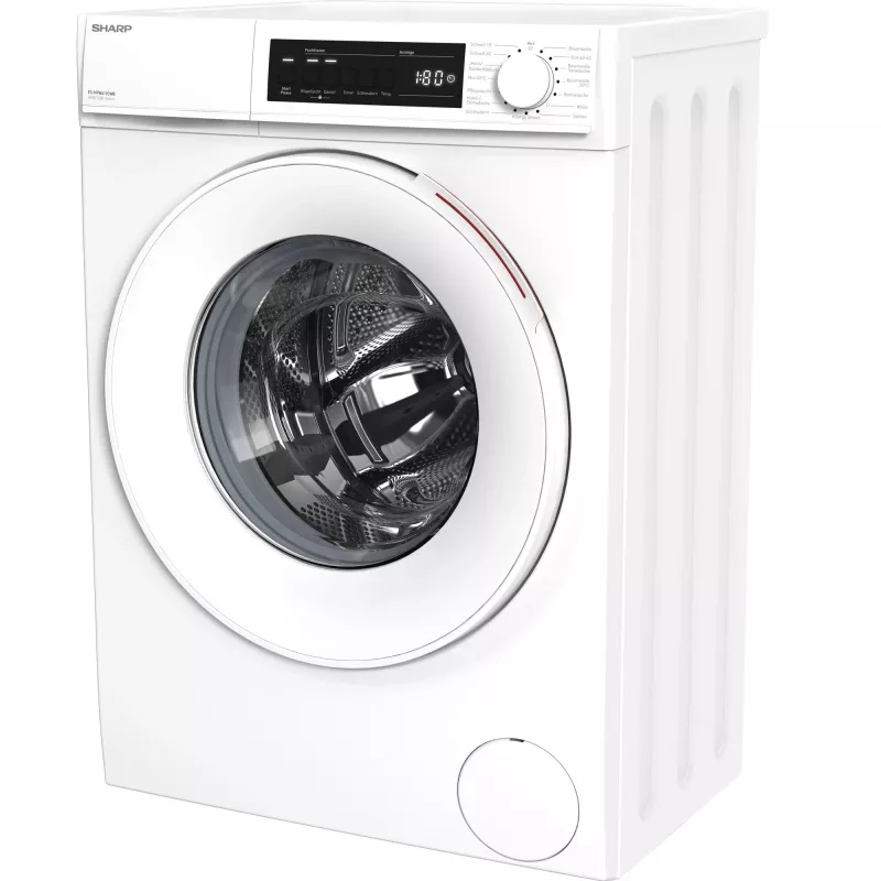 Sharp ES-NFW612CWB-DE Waschmaschine Frontlader 6 kg 1200 U/min Weiß