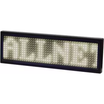 ALLNET Namensschild elektronisch programmable Serial - Farbe Weiß (ALLNTAGWv2)