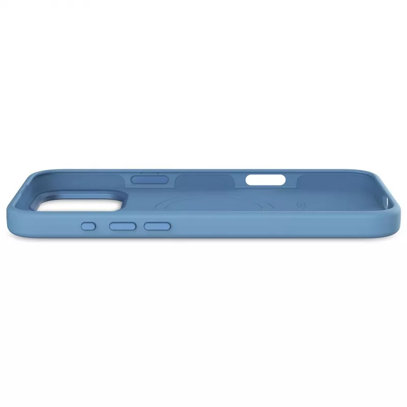 Decoded D25IPO16PMBCS9AE AntiMicrobial Silikon-Rückseitenabdeckung für iPhone 16 Pro Max, Hellblau