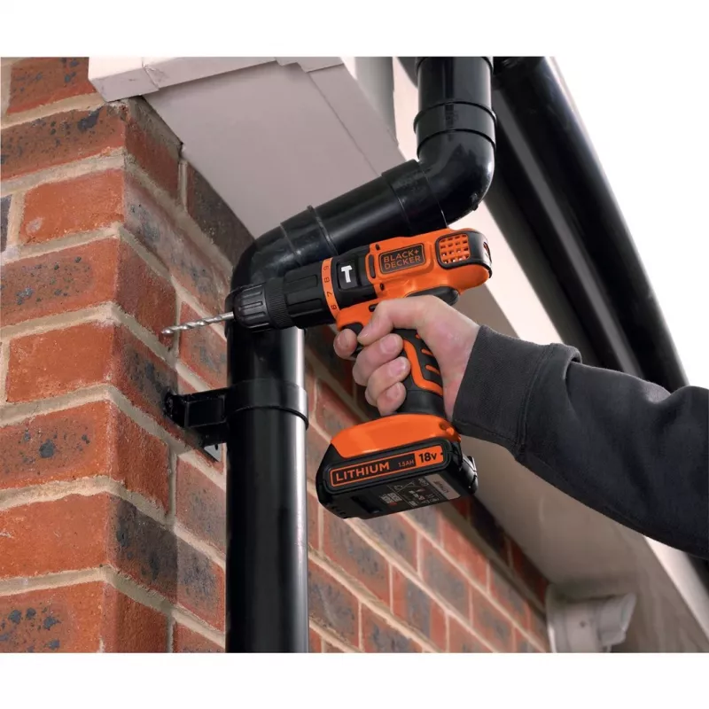 Pistolengriff-Bohrmaschine Black & Decker BDCH188N-XJ 1350 U/min, 18 V