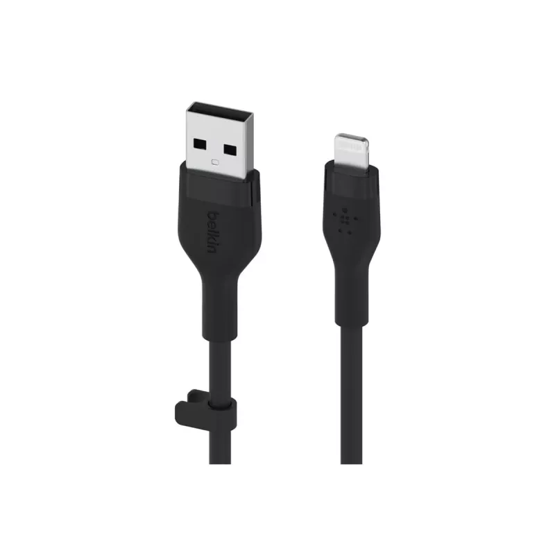 Belkin BOOST CHARGE Flex USB-A-auf-Lightning-Kabel CAA008BT1MBK, 1 m, Schwarz