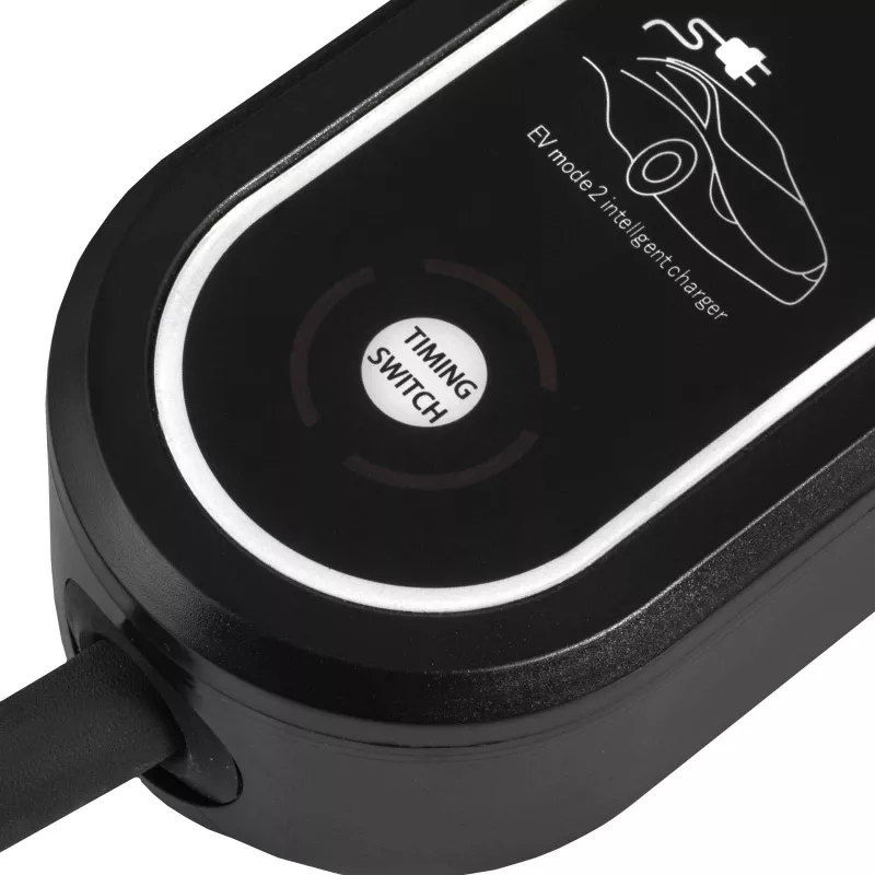 Akyga AK-EC-22 mobiles EV-Ladegerät, Typ 2, CEE-5-Pin-Stecker, dreiphasig, 32 A, 22 kW, LCD, 5 m