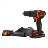 Black & Decker BDCHD18K1B2-QW Bohrmaschine 1400 U/min