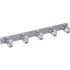 Rittal DK 7159.035 Kabelmanagement-Panel 19 Zoll, 1 HE, 5 Kabelführungsringe, RAL 7035