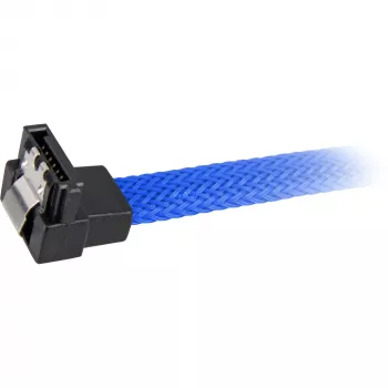 SATA-Kabel Sharkoon SATA 3 0,3 m 7-polig Schwarz Blau