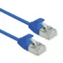 ROLINE U/FTP DataCenter Patchkabel Kat.6A (Klasse EA), LSOH, schlank, Blau, 3 m (21.15.3346)