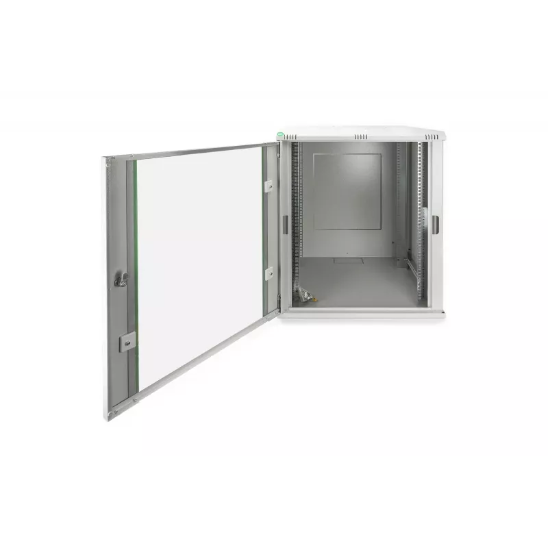 DIGITUS Professional Dynamic Basic Series DN-19 16U-6/6-EC - Gehäuse - geeignet für Wandmontage - Grau, RAL 7035 - 16U - 48,3 cm (19)