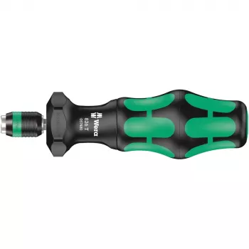 Wera 826 T Kraftform Turbo Bithalter-Schraubendreher mit Rapidaptor, 1/4 Zoll