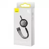 USB Kabel Baseus CAMJ010201 1,1 m USB 3.2 Gen 1 USB C Micro USB-A Lightning Schwarz