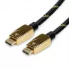 ROLINE 11.04.5920 DisplayPort-Kabel 1 m Schwarz - Gold (11.04.5920)