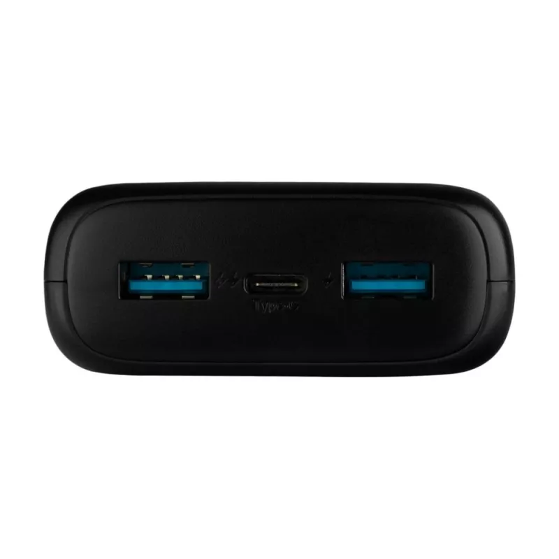 Fixed Zen 20000 mAh USB-C PD 20W Powerbank mit LCD-Display, Schwarz