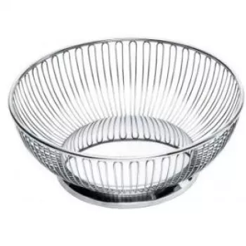 Servierkorb Alessi 826/24 Rund Edelstahl Spiegel