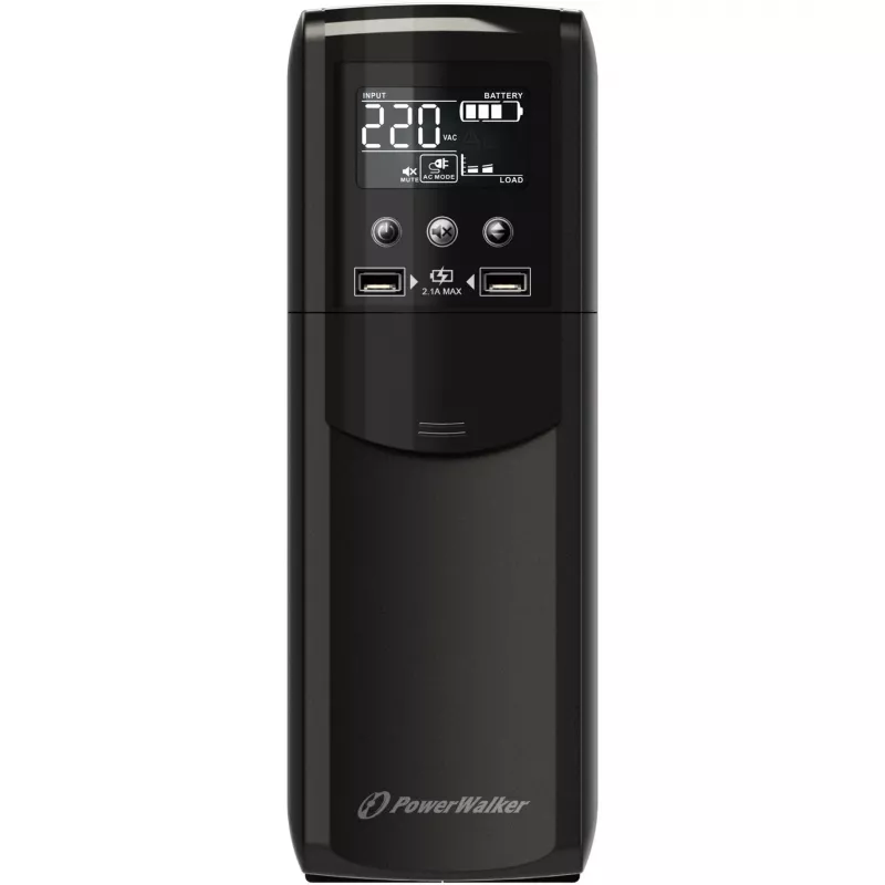 PowerWalker VI 1000 CSW unterbrechungsfreie Stromversorgung (USV) Line-Interactive 1 kVA 600 W 4 AC-Ausgänge