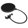 PC-Mikrofon MEDIA-TECH MT397S — kabelgebunden, XLR-Eingang, 20–20000 Hz, 150 Ω, -32 dB, 2,4 m Kabel, Tischständer, schwarz