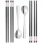 Essstäbchen-Set ZWILLING 39180-001-0 Schwarz Edelstahl