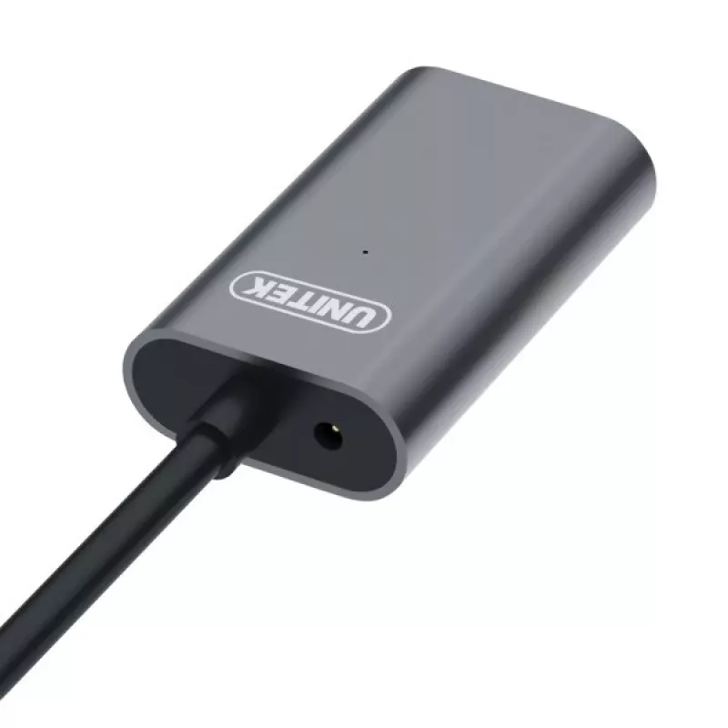 Unitek USB 3.0 active extension Kabel, 10m, Alu., Y-3005