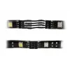 BitFenix Alchemy Connect BFA-ACL-30BK15-RP LED-Streifen, 15 LEDs, 30 cm, Blau