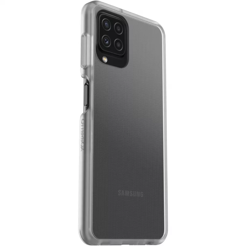 React + Trusted Glass transparente Schutzhülle + Displayschutz für Samsung Galaxy A22